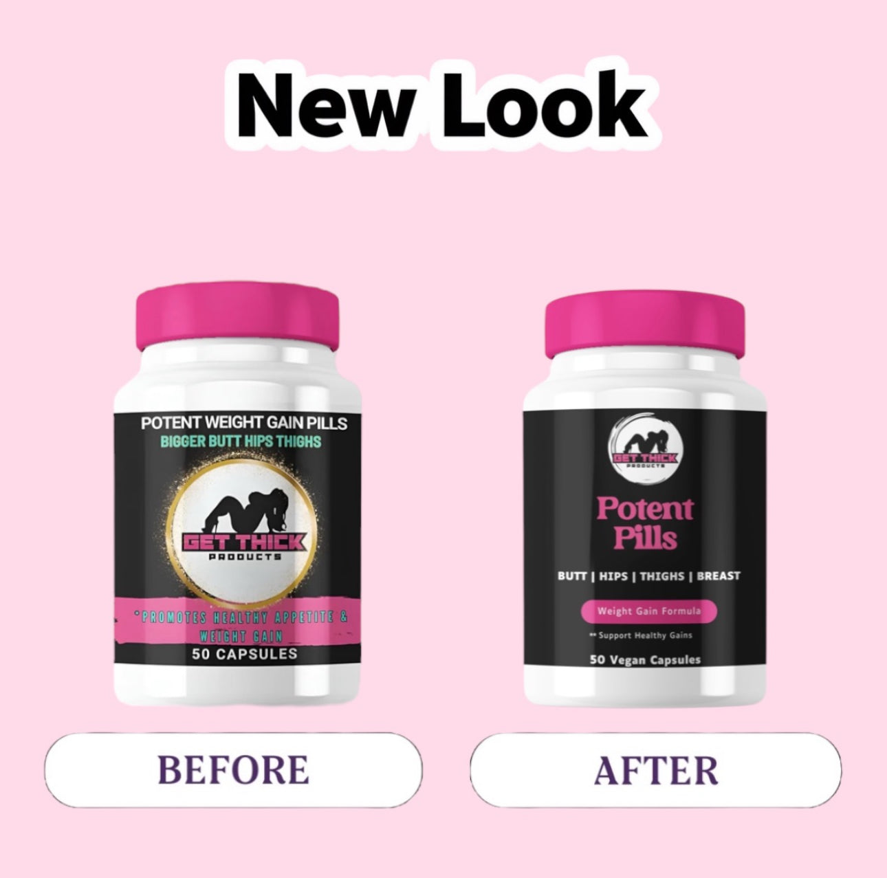 Get Thick Quick POTENT Weight Gain Pills -