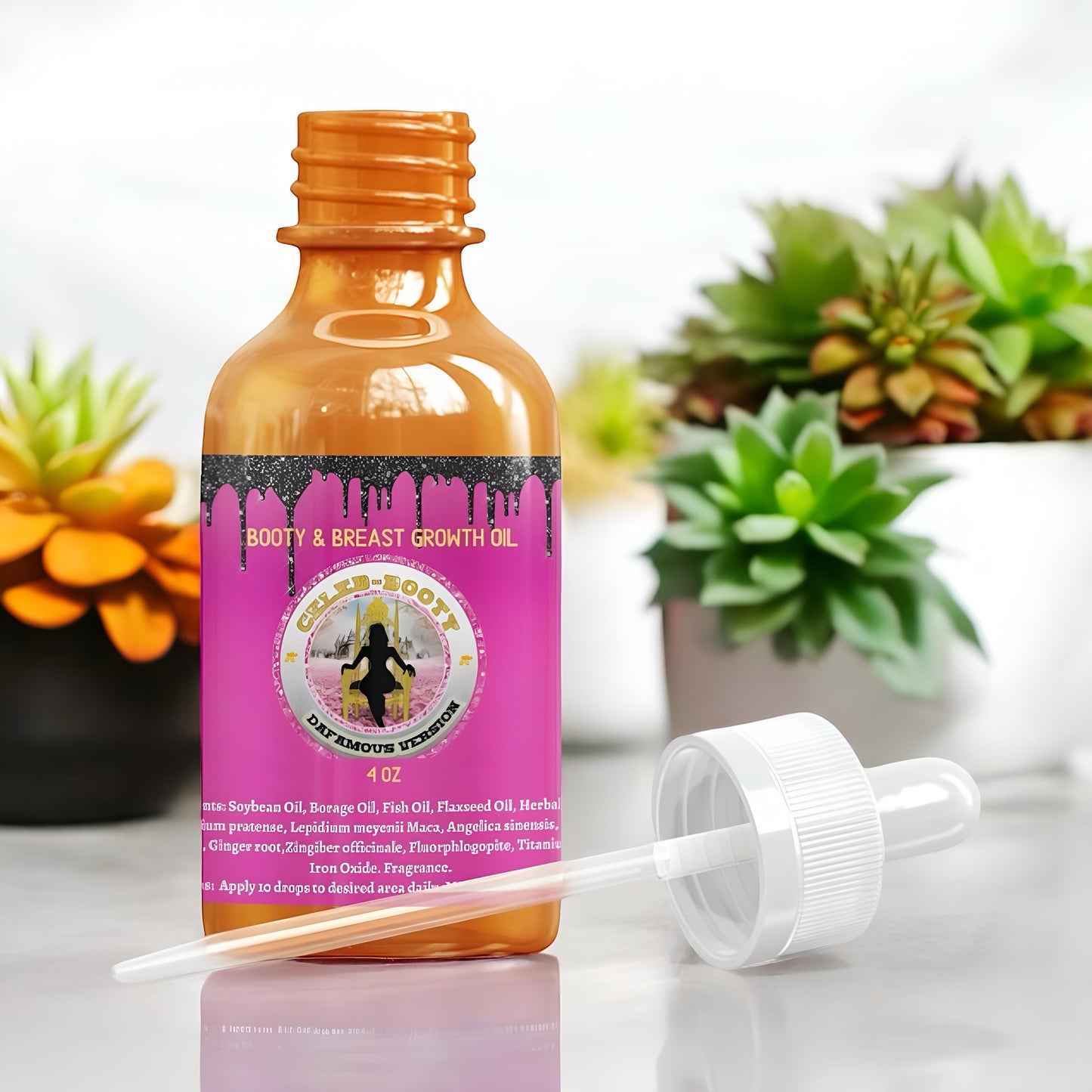 Celeb Booty Butt Enlarge | Butt Enhancement Oil