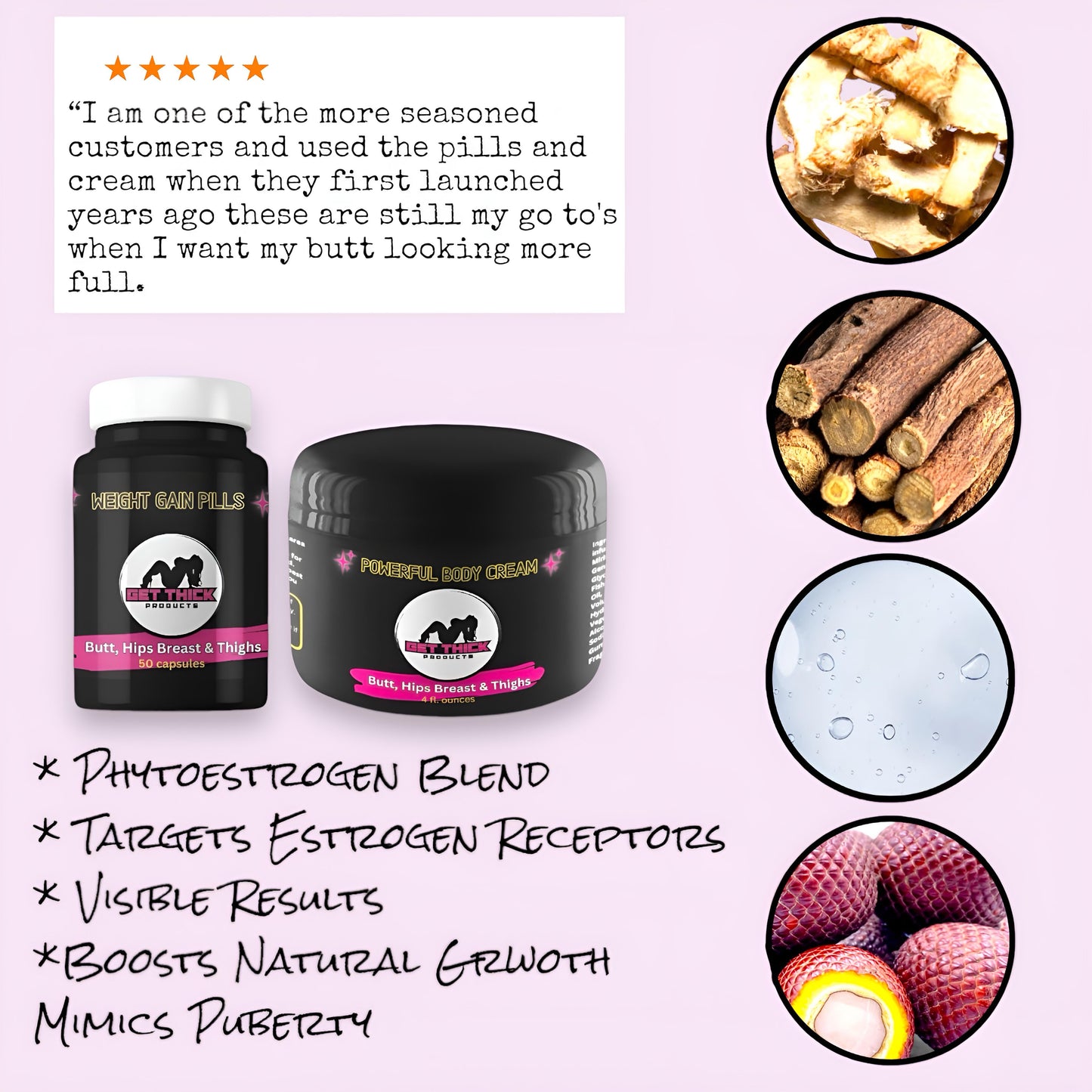 Get Thick Quick Cream & Weight Gain Pills –