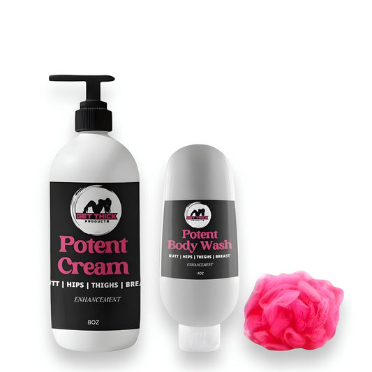 Potent Cream & Thick Body Wash –