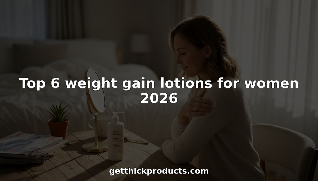 Top 6 weight gain lotions for women 2026 - Get Thick Products