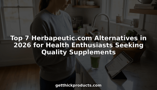 Top 7 Herbapeutic.com Alternatives in 2026 for Health Enthusiasts Seeking Quality Supplements - Get Thick Products