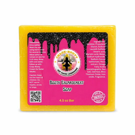 Celeb Booty™ Cleansing Soap | Curves Support & Smooth, Plump-Looking Skin