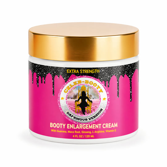 Extra Strength Celeb Booty™ Plumping Body Cream – Smooth Skin & Curves Glow