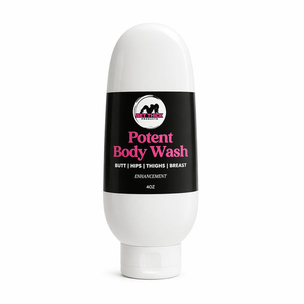 Get Thick Potent Body Wash – Herbal Infused Body Wash for Natural Curve Enhancement