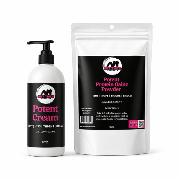 Get Thick Weight Gain Powder and Potent Cream – Enhance Your Curves Naturally