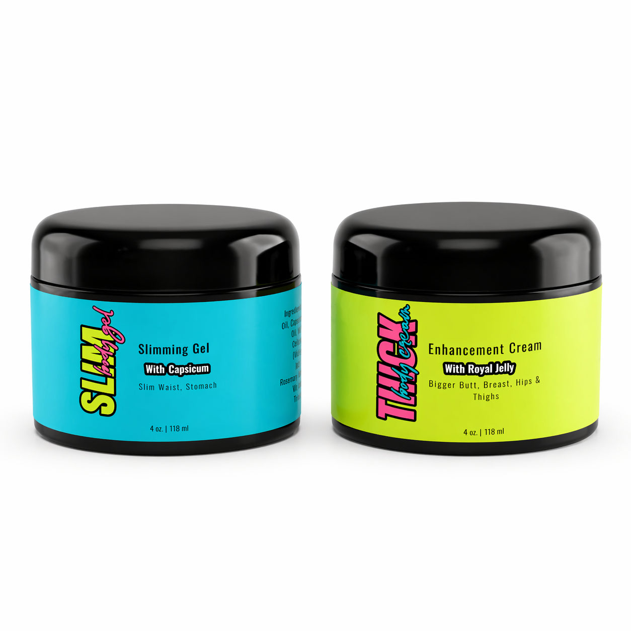 Get Thick Slim Thick™ Slimming Gel & Curve Enhancement Cream Duo