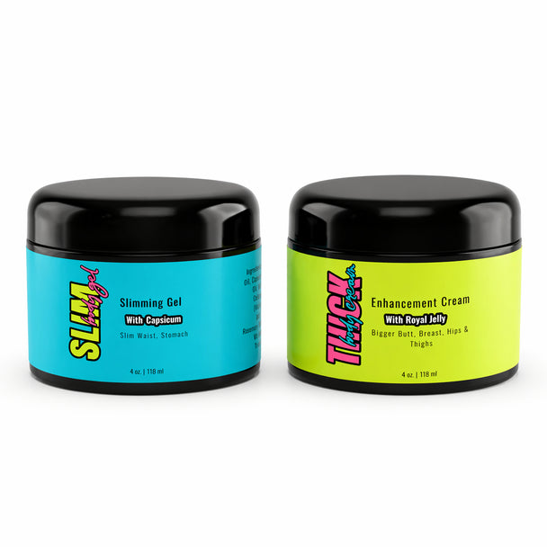 Get Thick Slim Thick™ Slimming Gel & Curve Enhancement Cream Duo