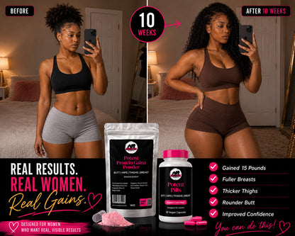 Get Thick™ Starter Curve Routine | Beginner Body Care System for Curves & Weight Support