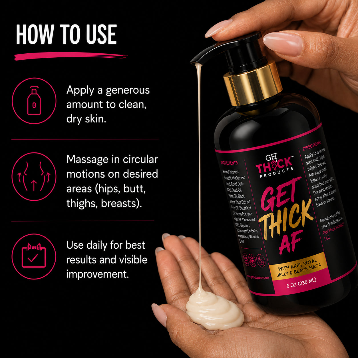 Thick AF™ Plumping Body Cream – Curves-Focused Body Care