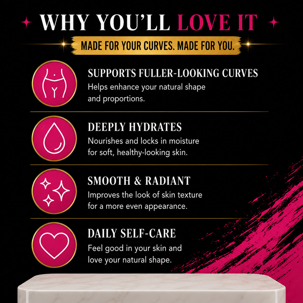 Butt Growth Cream Get Thick Cream with Royal Jelly | Get Thick Products