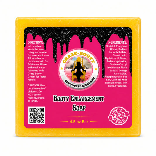 Celeb Booty™ Butt Plumping Soap - Enhance & Enlarge | Get Thick