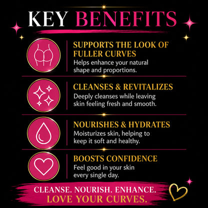 Celeb Booty™ Butt Plumping Soap - Enhance & Enlarge | Get Thick