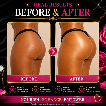 Celeb Booty™ Growth Oil + Cleansing Soap Duo – Curvy Glow Routine System