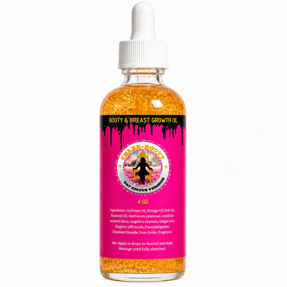 Celeb Booty™ Plumping Body Oil – Curves, Smooth Skin & Contour Boost (4 oz)