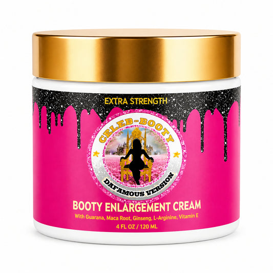 Extra Strength Celeb Booty™ Plumping Body Cream – Smooth Skin & Curves Glow
