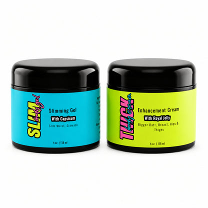 Get Thick Slim Thick™ Slimming Gel & Curve Enhancement Cream Duo