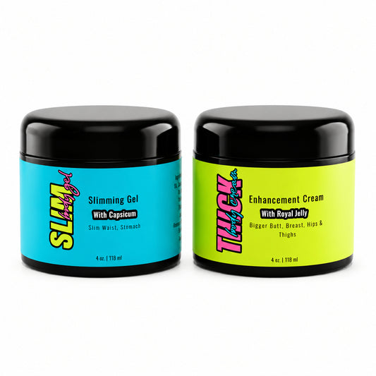 Get Thick Slim Thick™ Slimming Gel & Curve Enhancement Cream Duo