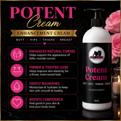 Strongest Version™ Plumping Body Cream – Smooth Skin & Curves Glow 8oz
