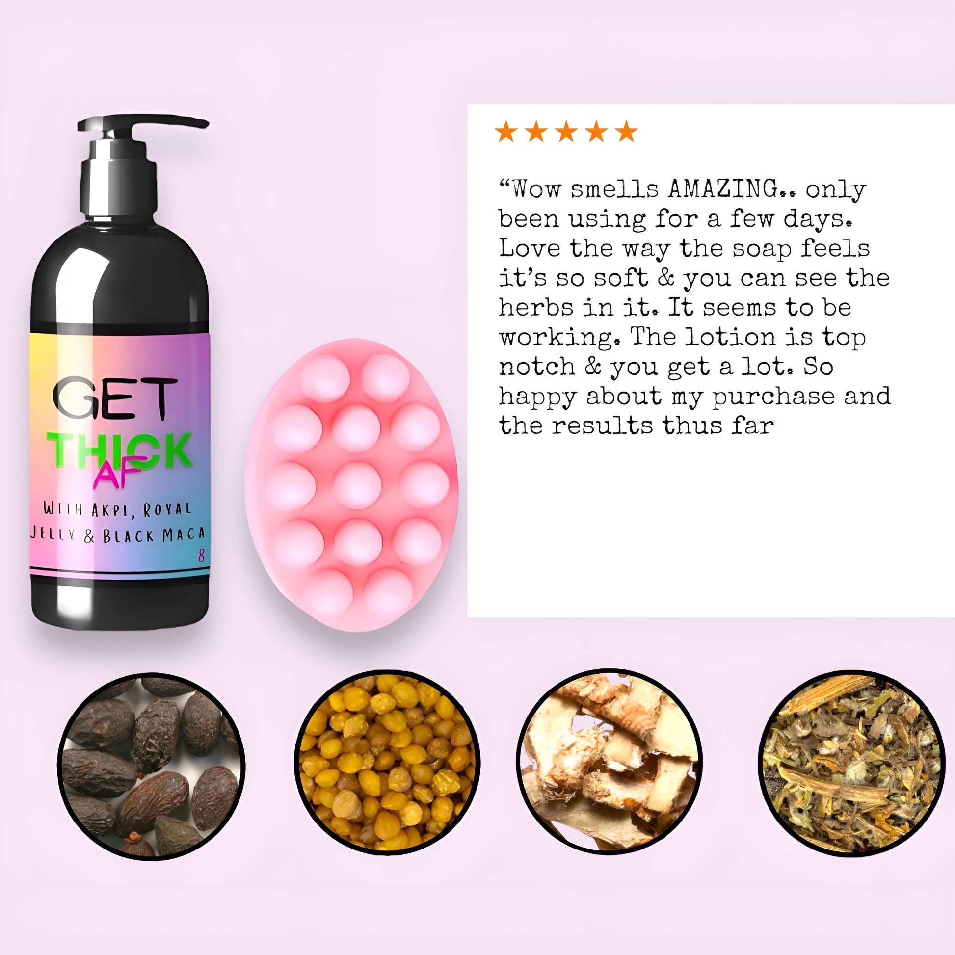 Get Thick AF Cream + Soap –