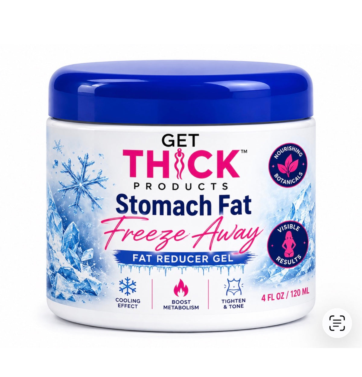 Freeze Away™ Stomach Fat Body Sculpting Gel | Smooth, Firm-Looking Skin & Contour Support