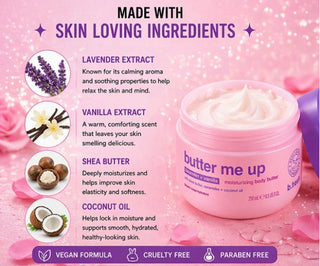Jar of 'Get Peach'd Up' dual-action cream 