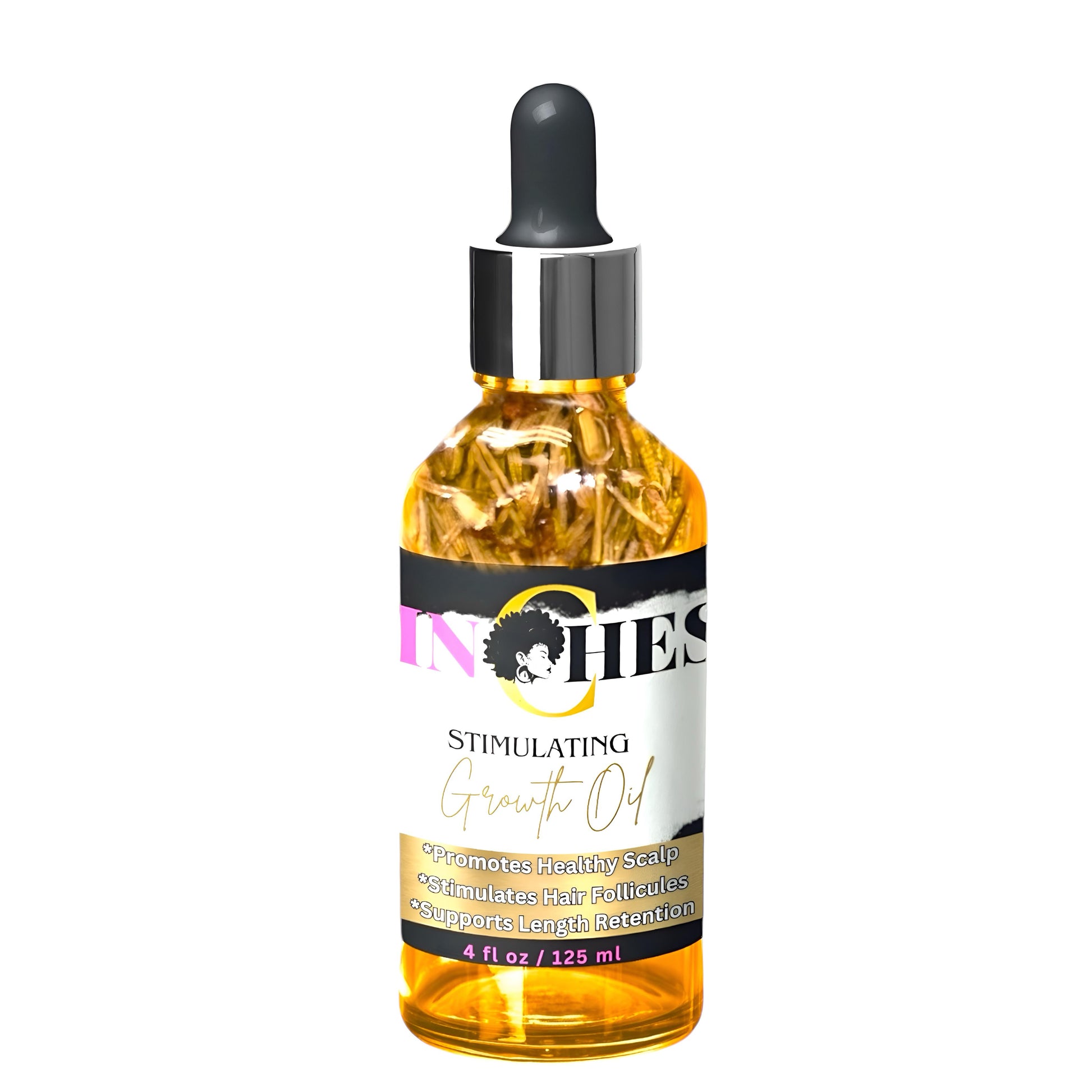 'Inches" Hair Growth Oil - Achieve  Inches in 1 Month