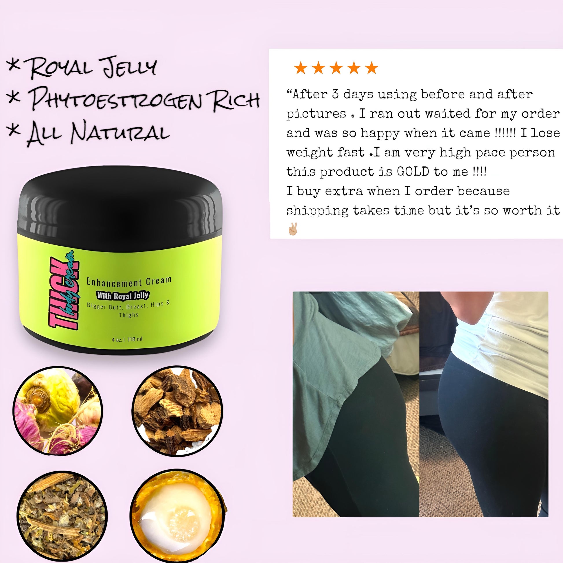 Get Thick Quick Cream with Royal Jelly 