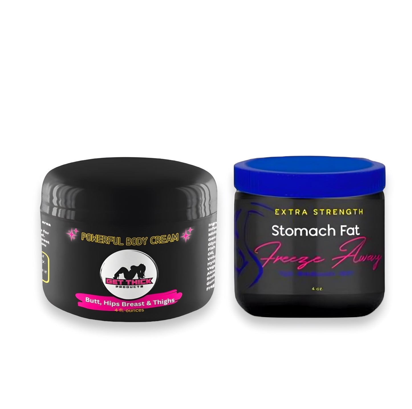 Get Thick Products - Cream & Simming Gel Slimthick 4oz Set