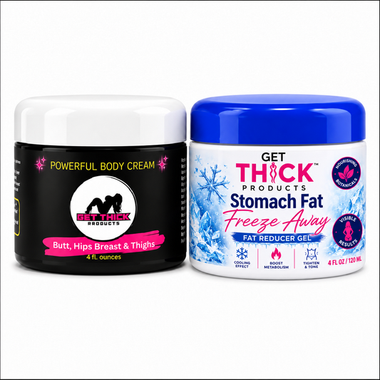 Get Thick Quick™ Enhancement Cream & Freeze Away Fat Detox Gel Duo