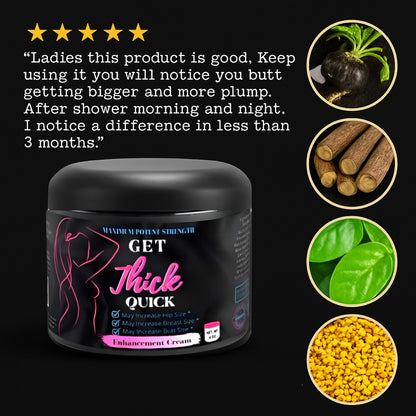 Get Thick Quick Black Version Enhancement Cream –