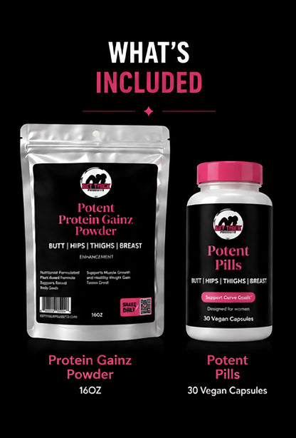 Get Thick™ Starter Curve Routine | Beginner Body Care System for Curves & Weight Support