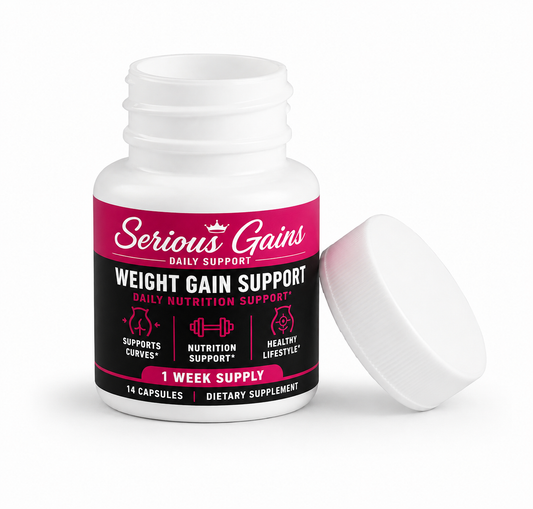 Serious Gains™ Fast-Acting Weight Gain Pills – Fast-Solution for Effective Weight Gain a pound a week