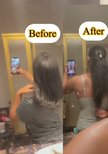 "Inches" Hair Growth Oil – Natural Formula for Thicker, Longer, Healthier Hair