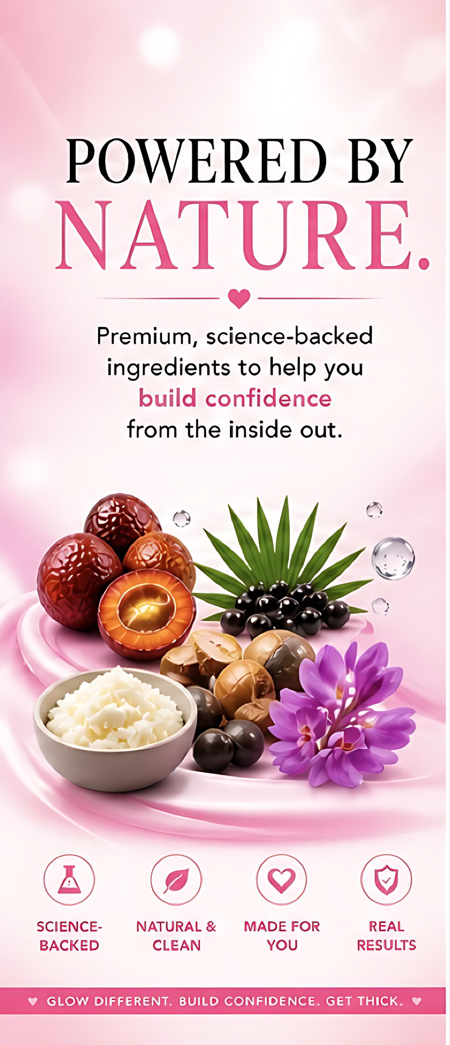 Get Thick Products powered by nature