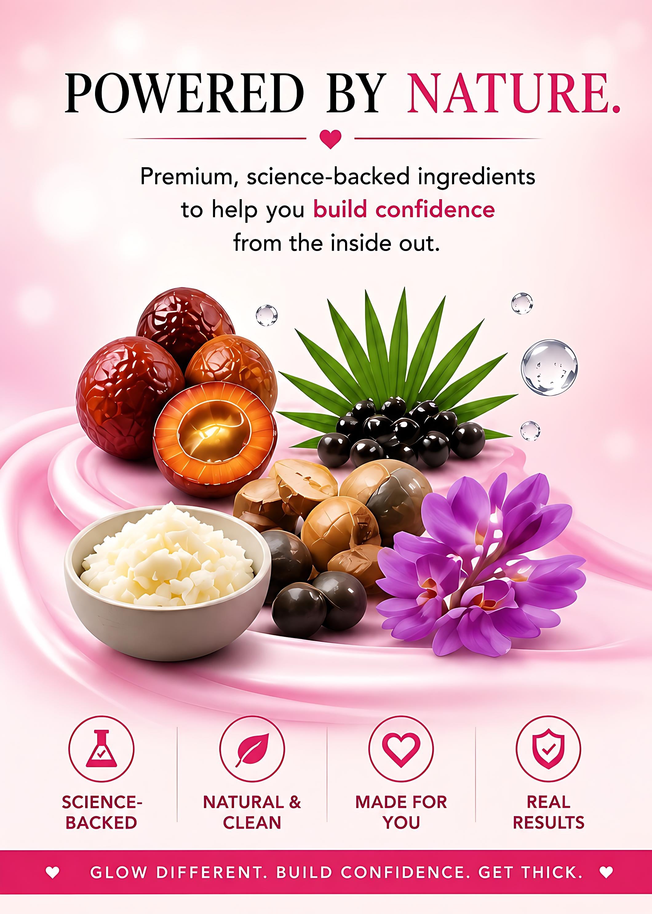 Get Thick Products powered by nature