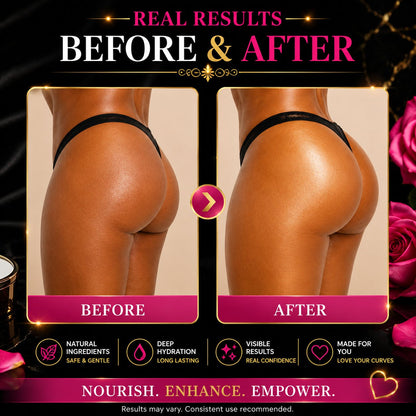 Celeb Booty™ Growth Oil + Cleansing Soap Duo – Curvy Glow Routine System - Get Thick Products