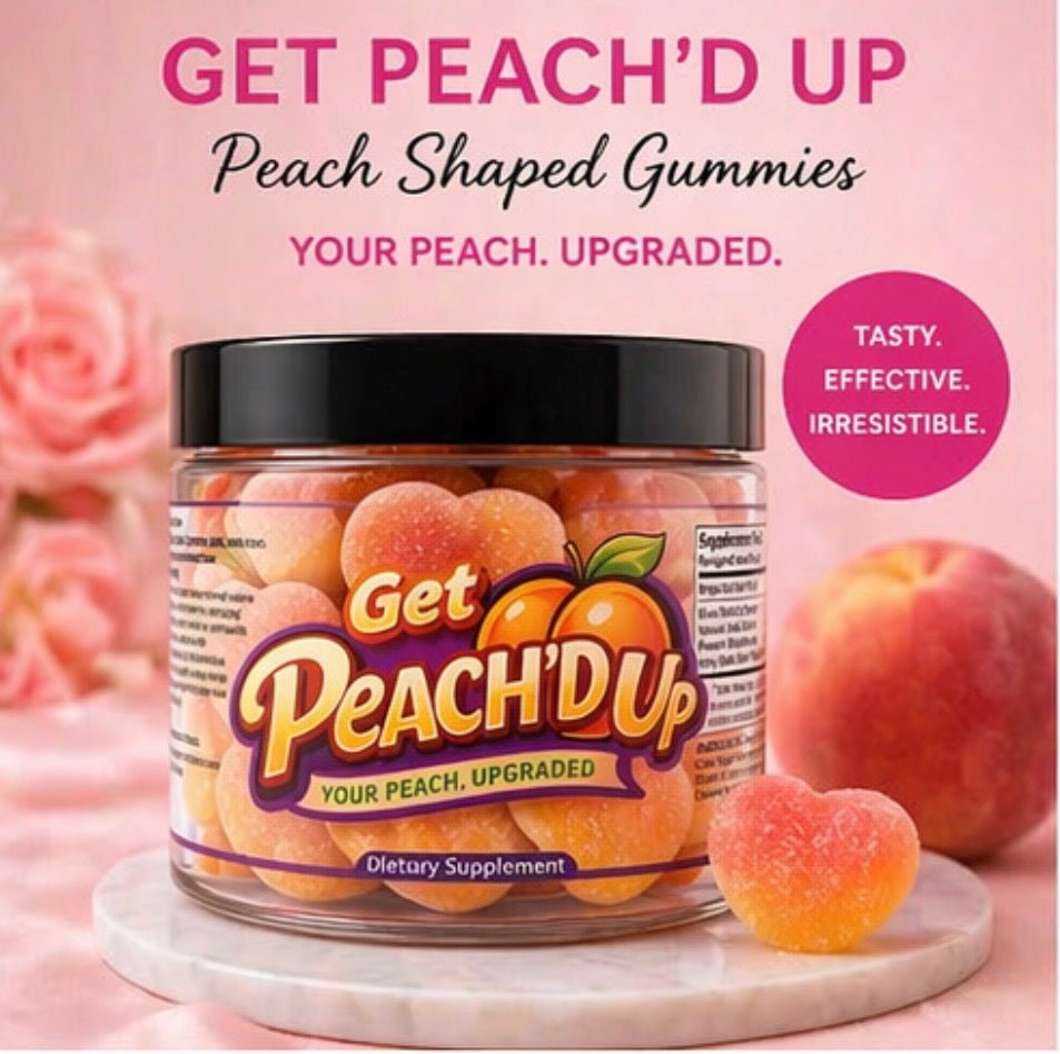 🍑 Get Peach’D Up Gummies – Peach-Flavored Curves Support Gummies - Get Thick Products