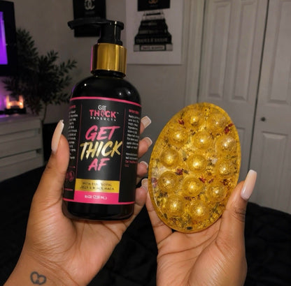 Get Thick AF™ Cream + Soap – 2 Step Booty, Hips, and Breast Enhancement - Get Thick Products