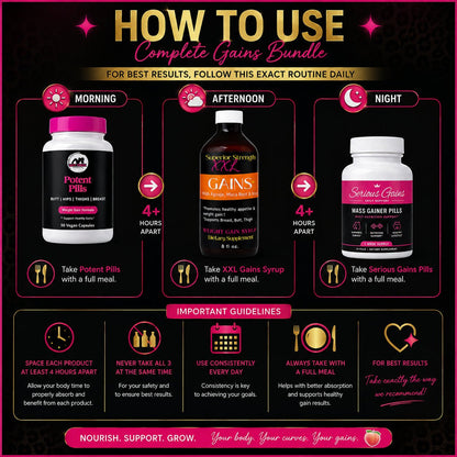 Get Thick Quick™ Complete Gains Bundle - Get Thick Products