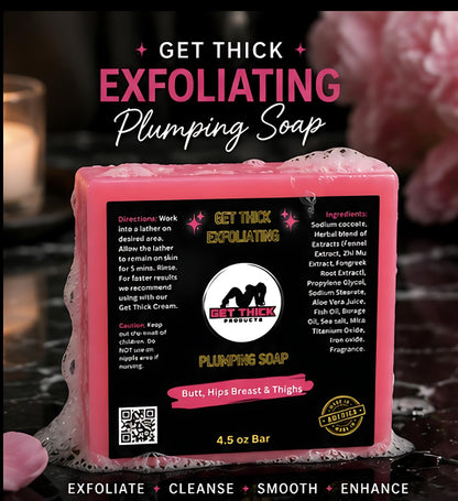 Get Thick Quick™ Plumping Soap – Curvy Body Cleansing Bar - Get Thick Products