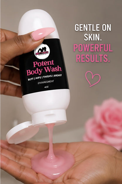 Get Thick Quick™ Potent Body Wash– Herbal Infused Body Wash for Natural Curve Enhancement - Get Thick Products
