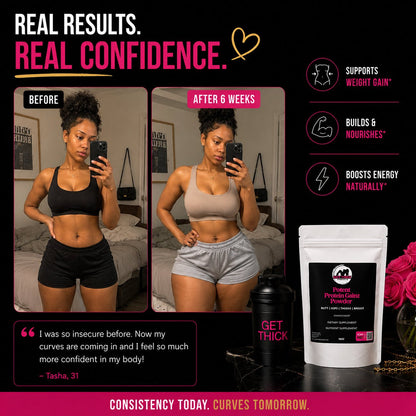 Get Thick Quick Weight Gain Powder – Enhance Your Curves and Gain Weight Fast - Get Thick Products