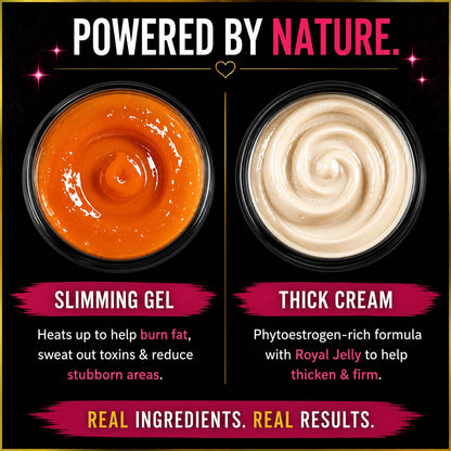 Get Thick Slim Thick™ Slimming Gel & Curve Enhancement Cream Duo - Get Thick Products