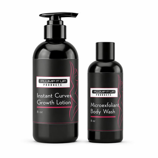 Plump It Up Lotion & Plump It Up Body Wash Bundle - Get Thick Products