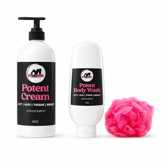 Potent Cream & Thick Body Wash – Fast-Acting Curve Enhancement for a Fuller Figure - Get Thick Products
