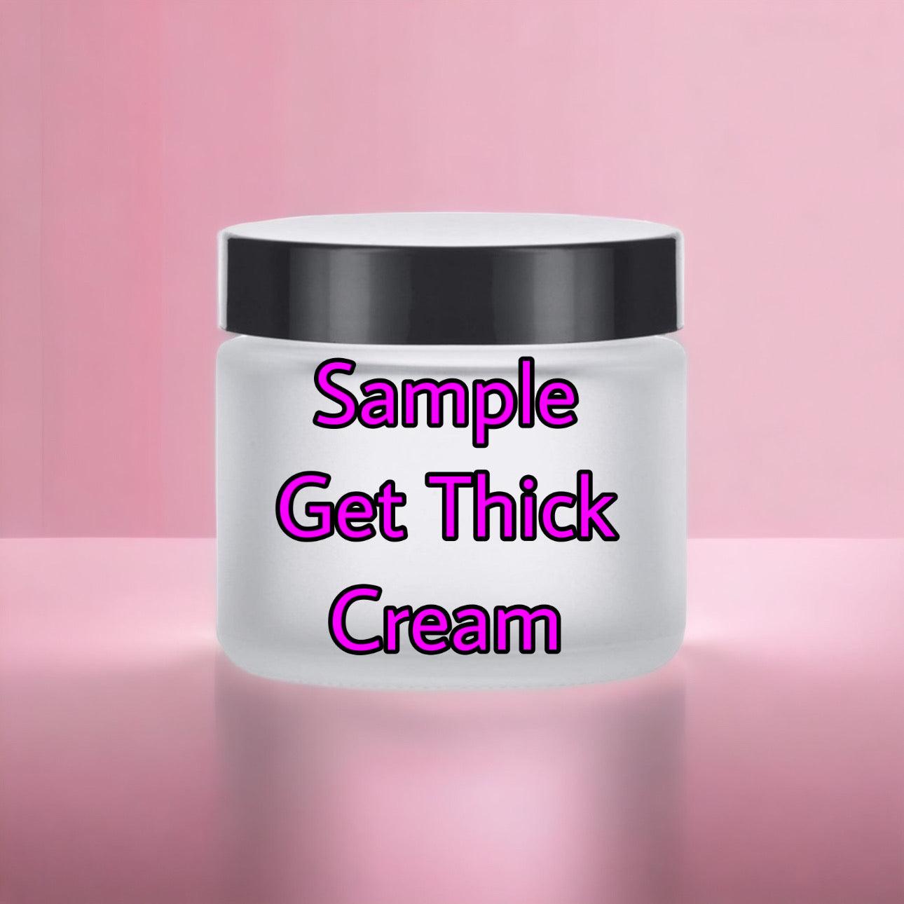 Sample Get Thick Cream- FREE - Get Thick Products
