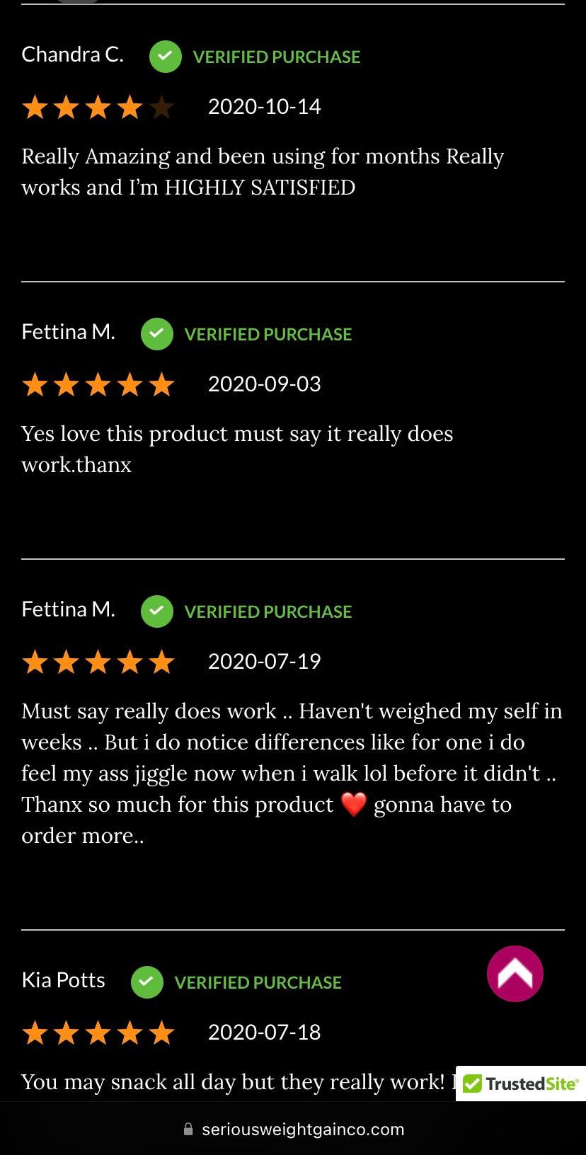 Serious Gains Weight Gain Pills – Fast-Solution for Effective Weight Gain a pound a week