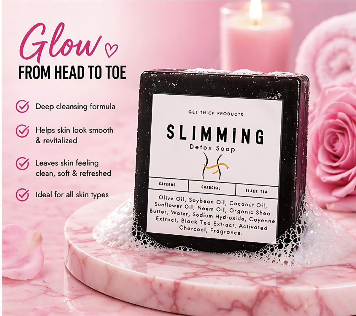 Stomach Fat Reducer Soap - Get Thick Products