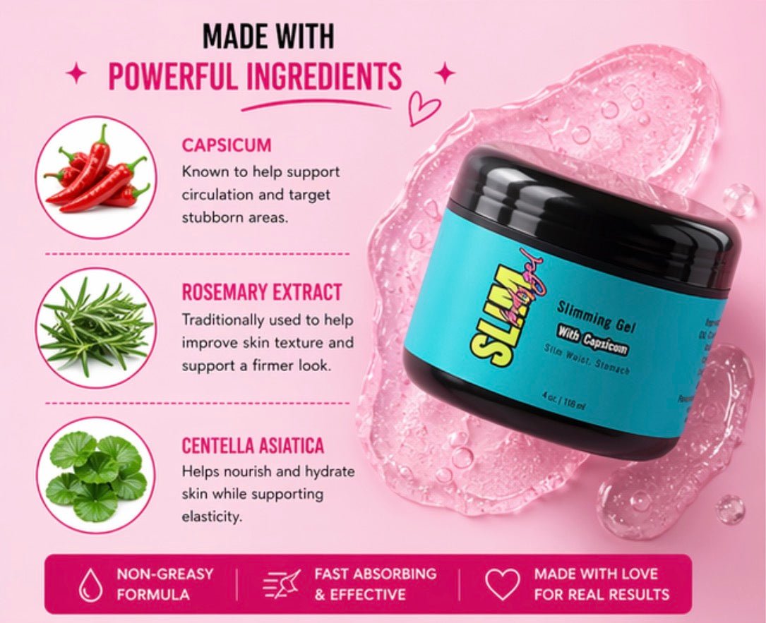 Thermogenic Slimming Sculpt Gel™ – Heat-Activated Body Slimming & Toning Gel - Get Thick Products